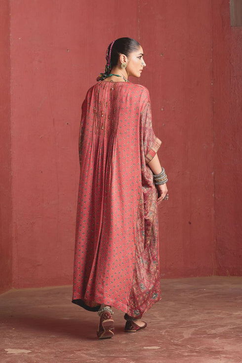 Dhun vintage pink dress