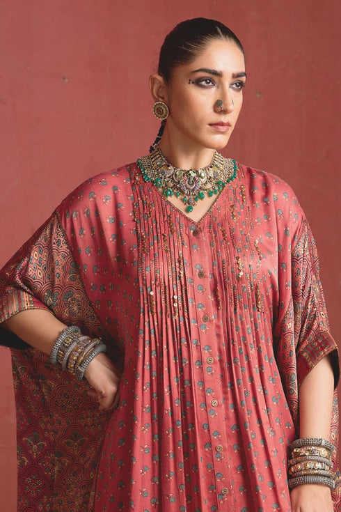 Dhun vintage pink dress