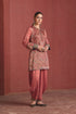 Dhun vintage pink light short kurta