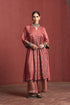 Dhun vintage pink round yoke kurta