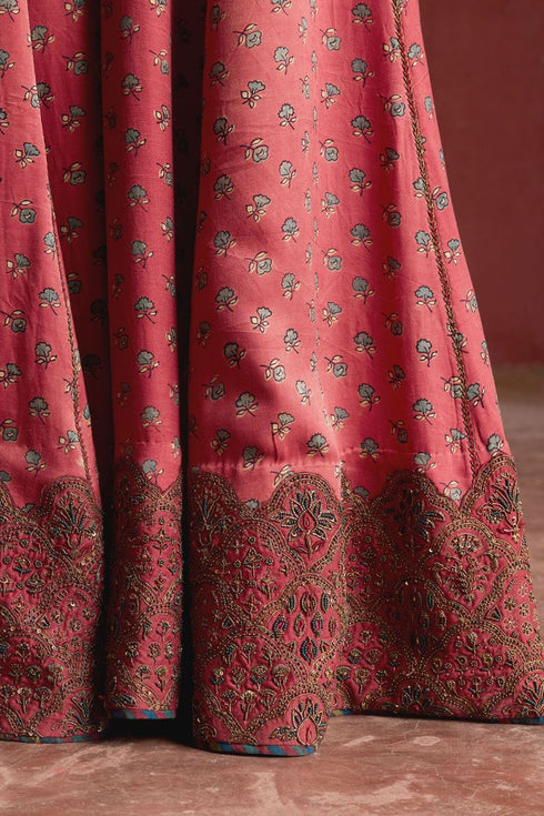 Dhun vintage pink sharara