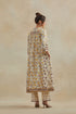 Dia beige and purple kurta dress set