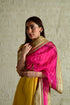 Diagonal pink dupatta