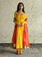 Diana yellow kurta with churidar