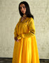 Diana yellow kurta with churidar