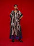 Discover black and grey kaftan
