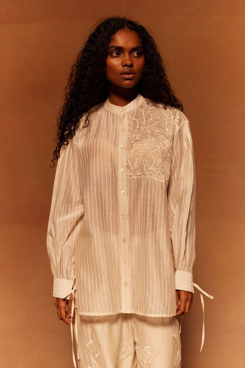 Dobutsu mandarin shirt