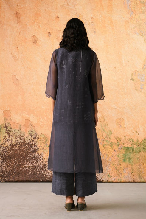 Dune stone blue co-ord set with luna jacket
