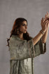 Durbaar chakra sage green kurta set