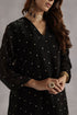 Durbaar jogi black tunic set