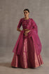 Durbaar malhar magenta lehenga set