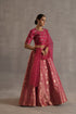 Durbaar malhar magenta lehenga set
