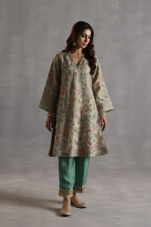 Durbaar marwa multicolor kurta set