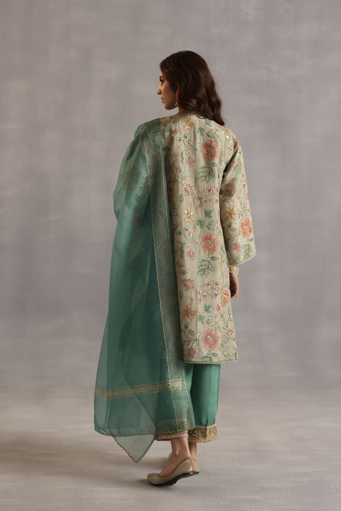 Durbaar marwa multicolor kurta set