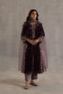 Durbaar megh purple kurta set