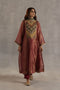 Durbaar navratna garnet kurta set