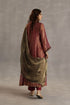 Durbaar navratna garnet kurta set