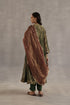 Durbaar navratna olive kurta set