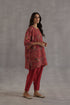 Durbaar raag magenta kurta set