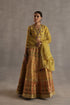Durbaar saras mustard lehenga set