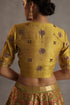 Durbaar saras mustard lehenga set