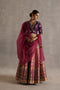 Durbaar saras purple lehenga set