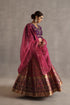 Durbaar saras purple lehenga set