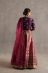 Durbaar saras purple lehenga set