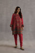 Durbaar yaman magenta kurta set