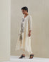 Ecru crushed kurta set-2