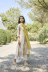 Ecru embroidered kurta set