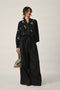 Eglantyne black panelled shirt