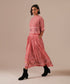 Ember shore top with skirt