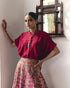 Evara maroon lehenga set