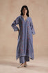 Evara periwinkle blue kurta set