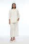 Fargesiana ivory collared shirt