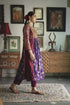 Faridkot baani multicolor jamun purple kurta