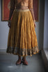 Faridkot tisha haldi yellow skirt