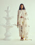 Ferdous ivory short anarkali with farshi salwar and dupatta