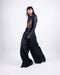 Fitted embroidered jacket with flared pants