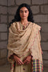 Fleur beige dupatta