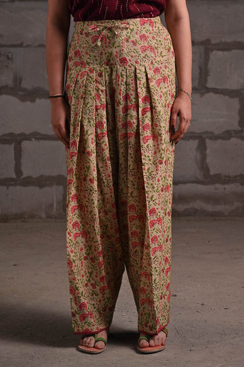 Fleur beige farshi salwar