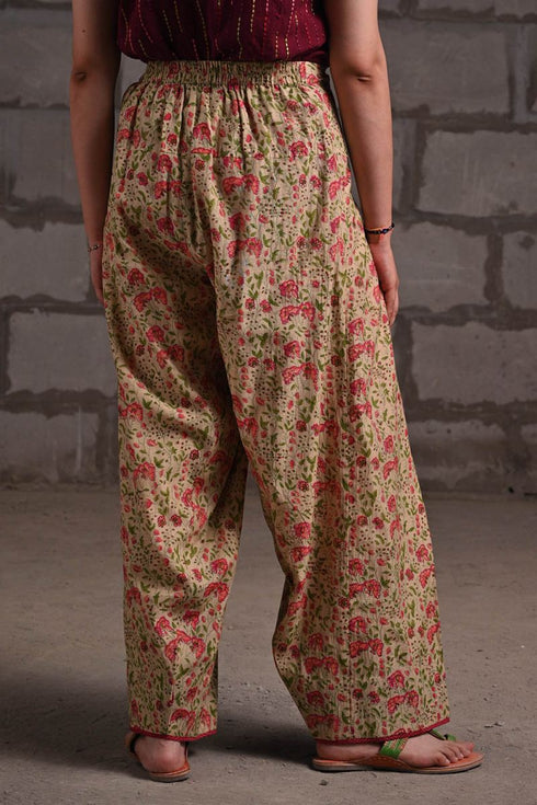 Fleur beige farshi salwar