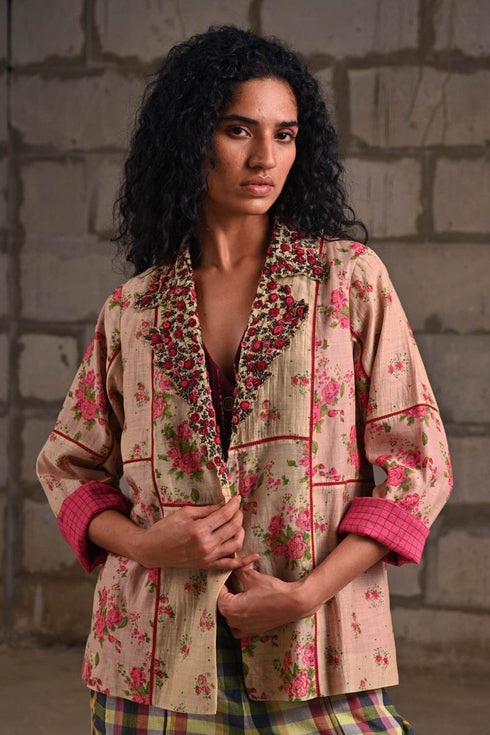 Fleur beige jacket