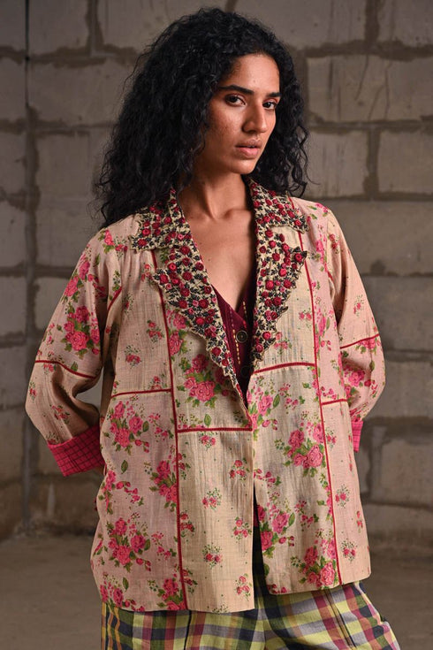Fleur beige jacket