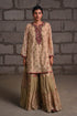 Fleur beige short kurta