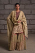 Fleur beige short kurta