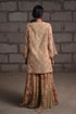 Fleur beige short kurta