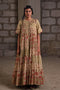 Fleur beige tiered dress