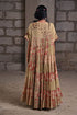 Fleur beige tiered dress